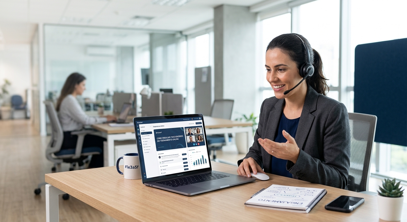 Como Engajar Funcionários em Treinamento Online: Guia Definitivo 2026