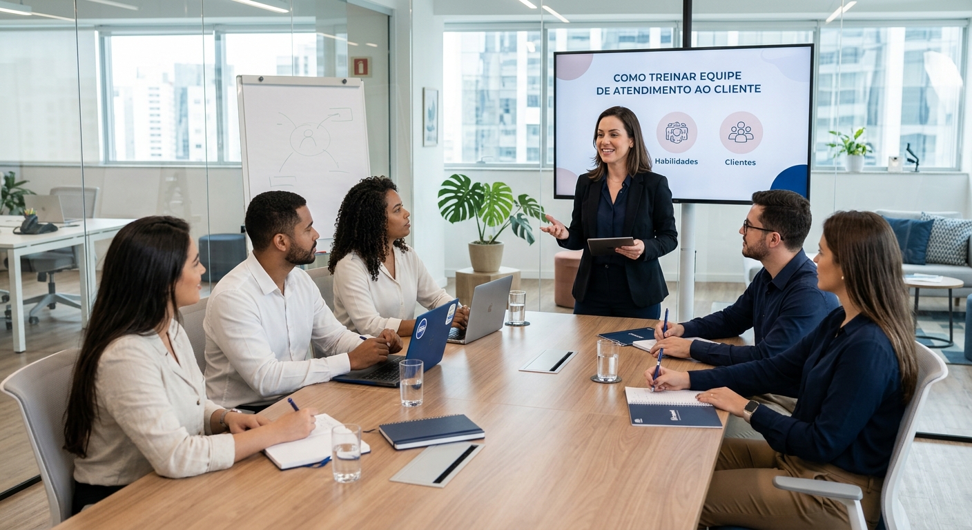 Como Treinar Equipe de Atendimento ao Cliente em 2026: O Guia Definitivo