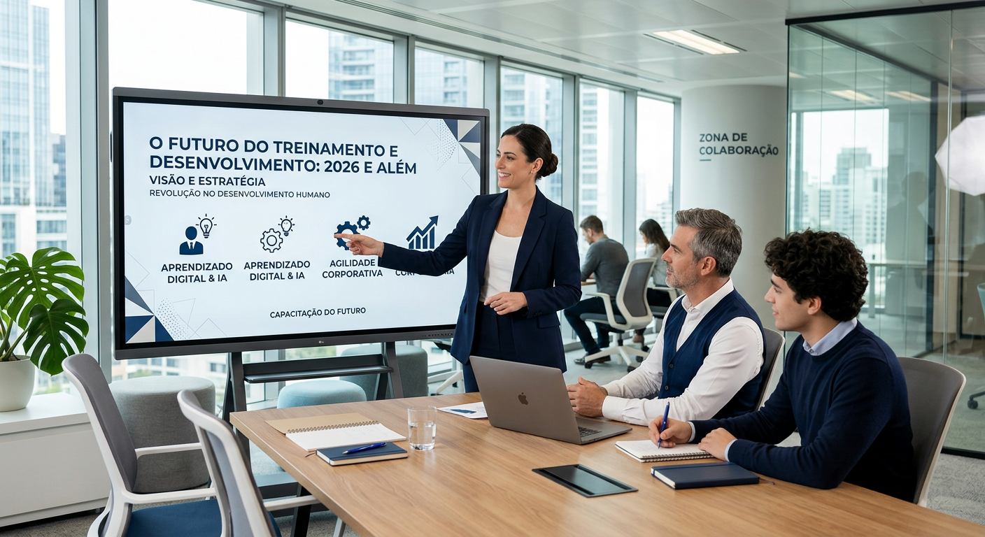 O Futuro do Treinamento e Desenvolvimento em 2026: Simplicidade, IA e Microlearning