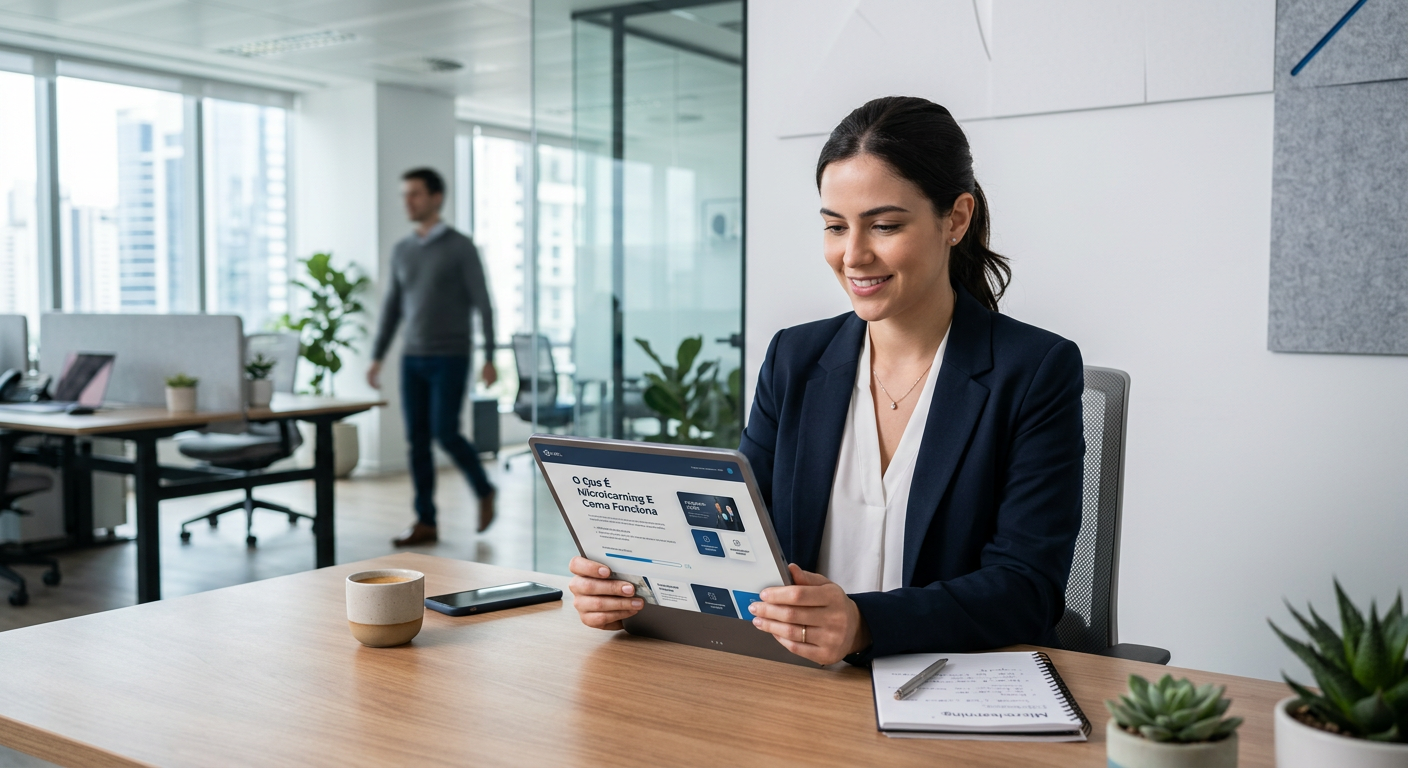 O que é Microlearning e Como Funciona: O Guia Definitivo para 2026